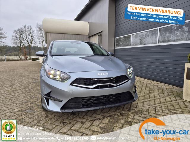 Kia Ceed - Vision 1.5 T-GDi 140PS Automatik Klimaautomatik Alarmanlage Sitzheizung Lenkradheizung Navi PDC Rückf.Kamera Bluetooth Touchscreen Apple CarPlay Android Auto Tempomat Vorlauffahrzeug