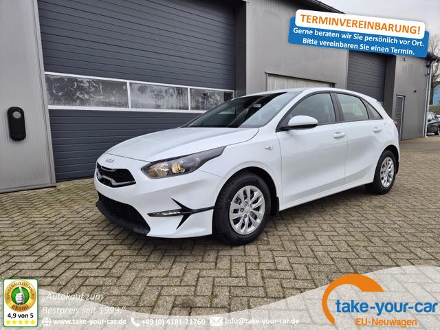 Kia Ceed - Vision 1.5 T-GDi 140PS Automatik Klimaautomatik Alarmanlage Sitzheizung Lenkradheizung Navi PDC Rückf.Kamera Bluetooth Touchscreen Apple CarPlay Android Auto Tempomat Vorlauffahrzeug