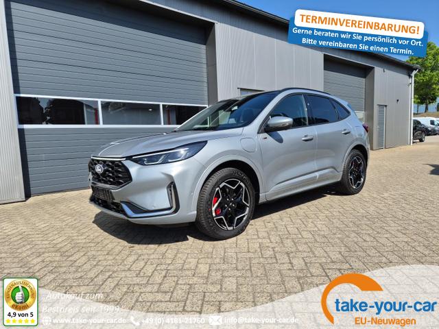 Ford Kuga - ST-Line X 243PS PHEV Automatik Matrix-LED elektr. PanoDach schwenkb. AHK Head-Up-Display Sitzheizung v+h Lenkradheizung Frontscheibe beheizb. Navi SYNC4 Apple CarPlay Android Auto Touchscreen PDC 4xKamera 2xKeyless B+O Sound 19"LM vollelektr. Re Vorlauffahrzeug