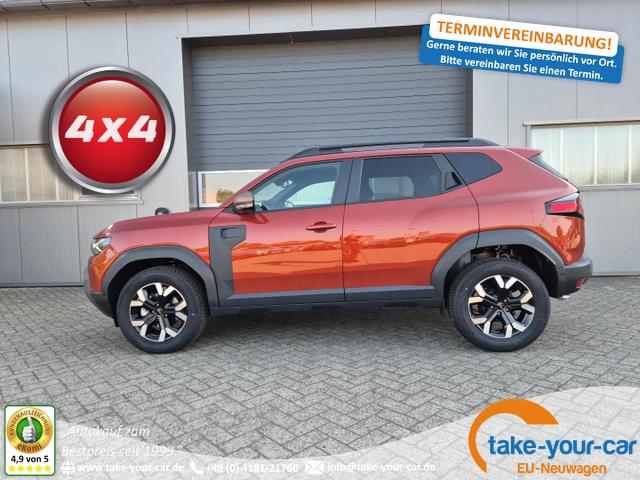 Dacia Duster - Extreme 4x4 130PS 1.2 TCe 4x Kamera Lenkradheizung Sitzheizung Klimaautomatik Teil-Leder Bluetooth Apple Carplay Android Auto PDC v+h 2xKeyless 17-LM Ganzj.Reifen Vorlauffahrzeug