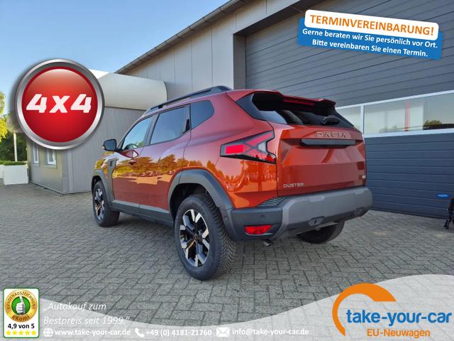 Dacia Duster - Extreme 4x4 130PS 1.2 TCe 4x Kamera Lenkradheizung Sitzheizung Klimaautomatik Teil-Leder Bluetooth Apple Carplay Android Auto PDC v+h 2xKeyless 17-LM Ganzj.Reifen Vorlauffahrzeug