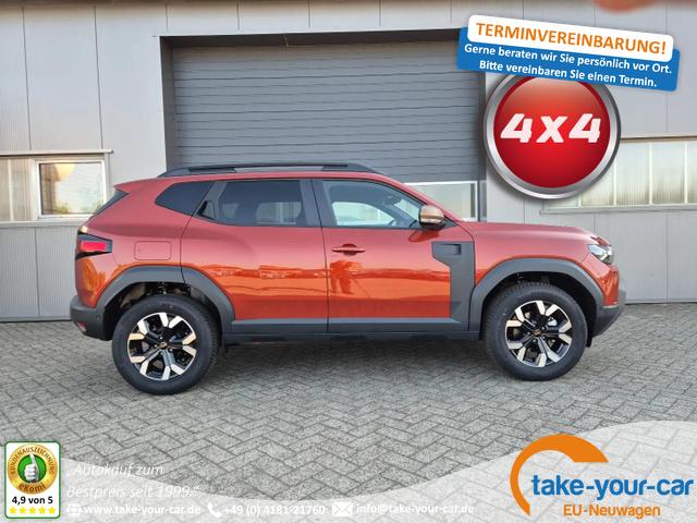 Dacia Duster - Extreme 4x4 130PS 1.2 TCe 4x Kamera Lenkradheizung Sitzheizung Klimaautomatik Teil-Leder Bluetooth Apple Carplay Android Auto PDC v+h 2xKeyless 17-LM Ganzj.Reifen Vorlauffahrzeug