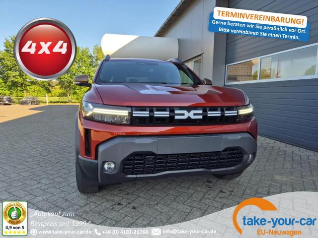 Dacia Duster - Extreme 4x4 130PS 1.2 TCe 4x Kamera Lenkradheizung Sitzheizung Klimaautomatik Teil-Leder Bluetooth Apple Carplay Android Auto PDC v+h 2xKeyless 17-LM Ganzj.Reifen Vorlauffahrzeug