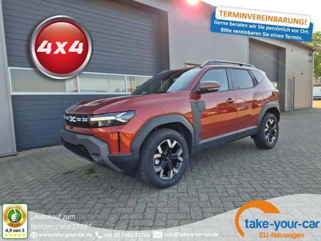 Dacia Duster - Extreme 4x4 130PS 1.2 TCe 4x Kamera Lenkradheizung Sitzheizung Klimaautomatik Teil-Leder Bluetooth Apple Carplay Android Auto PDC v+h 2xKeyless 17-LM Ganzj.Reifen Vorlauffahrzeug