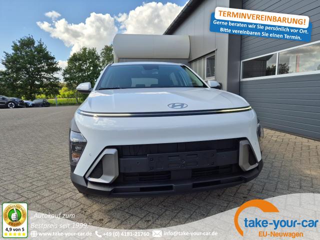 Hyundai KONA - Select 1.6 GDI 129PS Hybrid Automatik MY2025 Voll-LED Klimaautomatik Navi Rückf.Kamera PDC v+h 12,3"-Touchscreen DAB+ Apple CarPlay Android Auto Tempomat 16-LM Vorlauffahrzeug