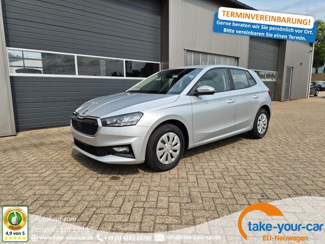 Skoda Fabia - 1.0 TSI 115PS Selection 5-türig Sitzheizung Parksensoren Multifunktionslenkrad Klima Skoda-Radio Bluetooth Touchscreen Tempomat Nebelsch. wireless Apple CarPlay + Android Auto Vorlauffahrzeug