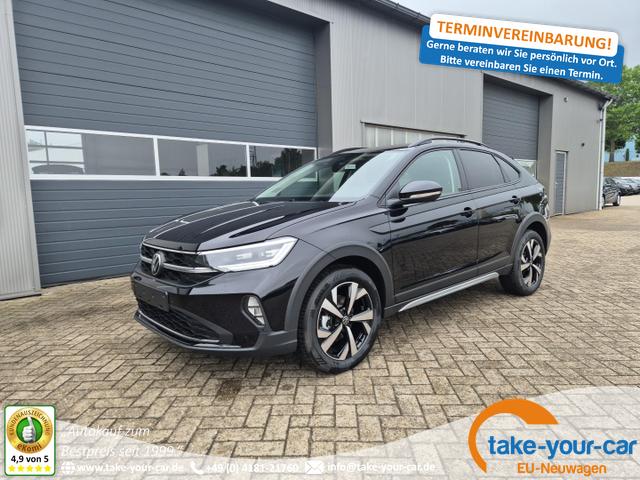 Volkswagen Taigo - 1.5 TSI 150PS DSG Life LED-Matrix-Scheinwerfer Klimaautomatik Sitzheizung PDC Rückf.Kamera 17-LM abged.Scheiben 2xKeyless DAB+ Bluetooth Touchscreen Apple CarPlay Android Auto Vorlauffahrzeug