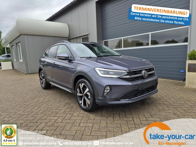 Volkswagen Taigo - 1.0 TSI 116PS DSG Life LED-Matrix-Scheinwerfer Klimaautomatik Sitzheizung PDC Rückf.Kamera 17-LM abged.Scheiben 2xKeyless DAB+ Bluetooth Touchscreen Apple CarPlay Android Auto Vorlauffahrzeug