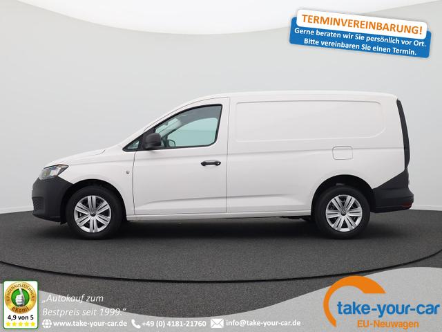 Volkswagen Caddy Cargo - Maxi 2.0 TDI 102PS 2-Sitzer Klima Tempomat PDC Apple CarPlay Android Auto Hecktüren180º Schiebetür rechts Vorlauffahrzeug