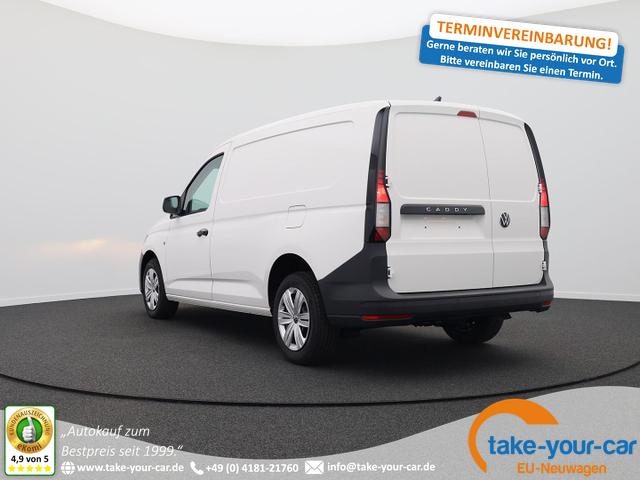Volkswagen Caddy Cargo - Maxi 2.0 TDI 102PS 2-Sitzer Klima Tempomat PDC Apple CarPlay Android Auto Hecktüren180º Schiebetür rechts Vorlauffahrzeug