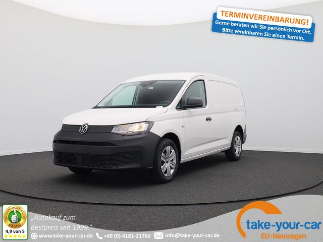 Volkswagen Caddy Cargo - Maxi 2.0 TDI 102PS 2-Sitzer Klima Tempomat PDC Apple CarPlay Android Auto Hecktüren180º Schiebetür rechts Vorlauffahrzeug