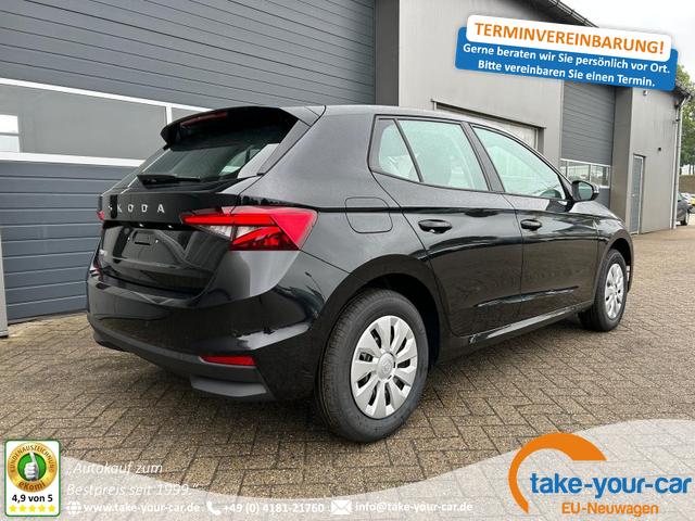 Skoda Fabia - 1.0 TSI 95PS Selection 5-türig Rückf.Kamera Parksensoren Sitzheizung Multifunktionslenkrad Klima Skoda-Radio Bluetooth Touchscreen Tempomat Nebelsch. Apple CarPlay + Android Auto Vorlauffahrzeug