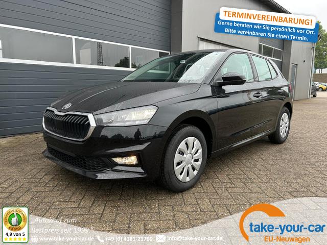 Skoda Fabia - 1.0 TSI 95PS Selection 5-türig Rückf.Kamera Parksensoren Sitzheizung Multifunktionslenkrad Klima Skoda-Radio Bluetooth Touchscreen Tempomat Nebelsch. Apple CarPlay + Android Auto Vorlauffahrzeug