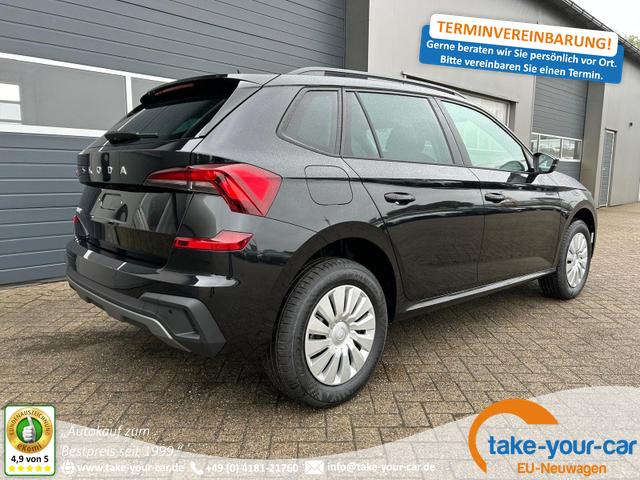 Skoda Kamiq - 1.0 TSI 115PS DSG Selection Matrix-LED Sitzheizung Garantieverlängerung Klimaautomatik Parksensoren Skoda-Radio drahtlos Apple CarPlay + Android Auto Digital Cockpit Tempomat abg.Scheiben Vorlauffahrzeug