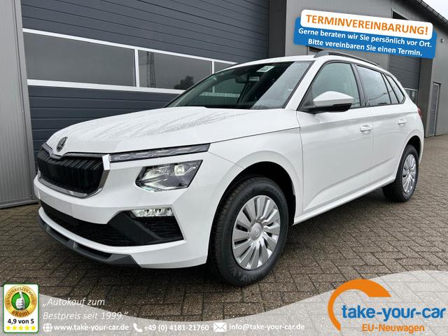 Skoda Kamiq - 1.0 TSI 115PS DSG Selection Matrix-LED Sitzheizung Garantieverlängerung Klimaautomatik Parksensoren Skoda-Radio drahtlos Apple CarPlay + Android Auto Digital Cockpit Tempomat abg.Scheiben Vorlauffahrzeug