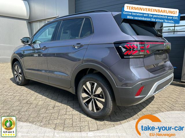 Volkswagen T-Cross - 1.0 TSI 116PS DSG Life LED-Matrix-Scheinwerfer Klimaautomatik Sitzheizung PDC Rückf.Kamera 17-LM abged.Scheiben 2xKeyless DAB+ Bluetooth Touchscreen Apple CarPlay Android Auto Vorlauffahrzeug