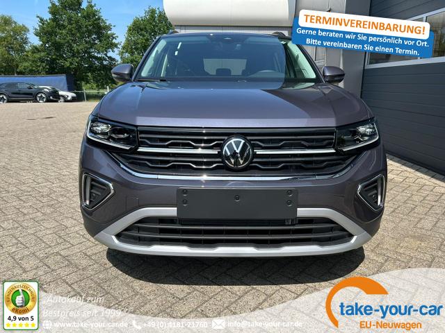 Volkswagen T-Cross - 1.0 TSI 116PS DSG Life LED-Matrix-Scheinwerfer Klimaautomatik Sitzheizung PDC Rückf.Kamera 17-LM abged.Scheiben 2xKeyless DAB+ Bluetooth Touchscreen Apple CarPlay Android Auto Vorlauffahrzeug