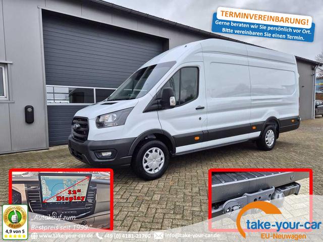 Ford Transit - 350 L4H3 2.0 EcoBlue 130PS Trend Heckantrieb 3,5t 2-Sitzer AHK Sitzheizung Frontscheibe beheizb. Klimaautomatik Navi PDC v+h Bluetooth DAB Apple CarPlay Android Auto Tempomat Ganzj.Reifen Vorlauffahrzeug