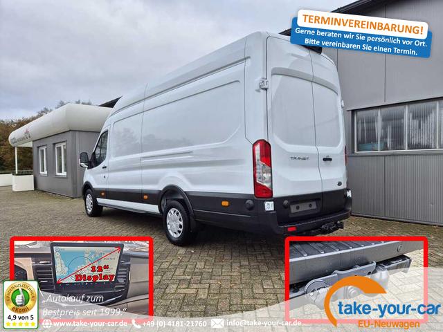 Ford Transit - 350 L4H3 2.0 EcoBlue 130PS Trend Heckantrieb 3,5t 2-Sitzer AHK Sitzheizung Frontscheibe beheizb. Klimaautomatik Navi PDC v+h Bluetooth DAB Apple CarPlay Android Auto Tempomat Ganzj.Reifen Vorlauffahrzeug