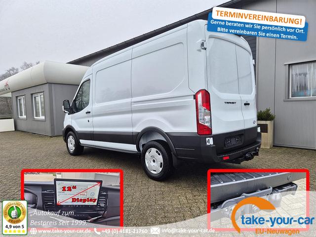 Ford Transit - L2H2 2.0 EcoBlue 130PS Trend 3,5t 2-Sitzer AHK Sitzheizung Lenkradheizung Frontscheibe beheizb. Klimaautomatik PDC v+h Rückf.Kamera Bluetooth DAB Apple CarPlay Android Auto Tempomat Ganzj.Reifen Vorlauffahrzeug