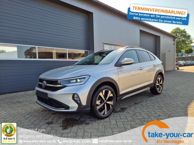 Volkswagen Taigo - 1.0 TSI 116PS DSG Life LED-Matrix-Scheinwerfer Klimaautomatik Sitzheizung PDC Rückf.Kamera 17-LM abged.Scheiben 2xKeyless DAB+ Bluetooth Touchscreen Apple CarPlay Android Auto Vorlauffahrzeug