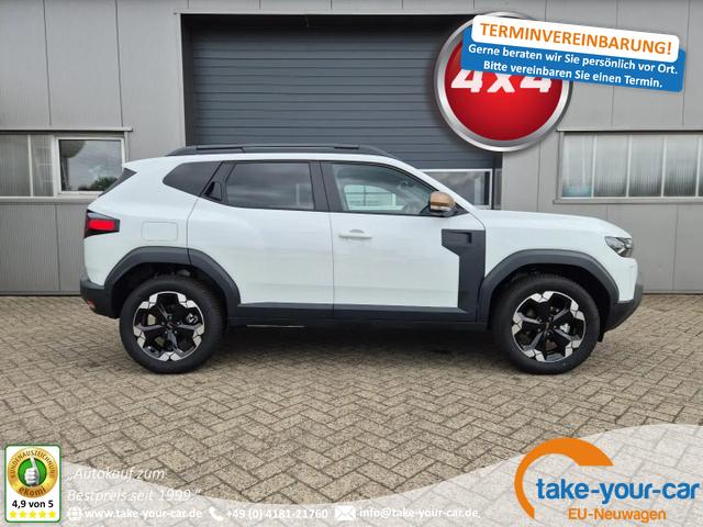 Dacia Duster - Extreme 4x4 130PS 1.2 TCe 4x Kamera Lenkradheizung Sitzheizung Klimaautomatik Teil-Leder elektr.Parkbremse Bluetooth Apple Carplay Android Auto PDC v+h 2xKeyless 18-LM Ganzj.Reifen Vorlauffahrzeug
