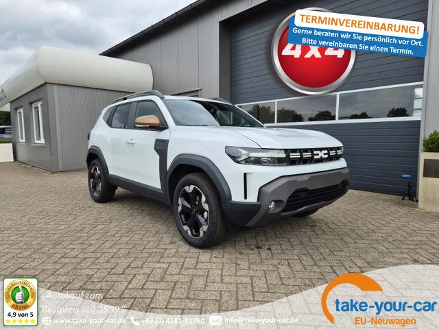 Dacia Duster - Extreme 4x4 130PS 1.2 TCe 4x Kamera Lenkradheizung Sitzheizung Klimaautomatik Teil-Leder elektr.Parkbremse Bluetooth Apple Carplay Android Auto PDC v+h 2xKeyless 18-LM Ganzj.Reifen Vorlauffahrzeug