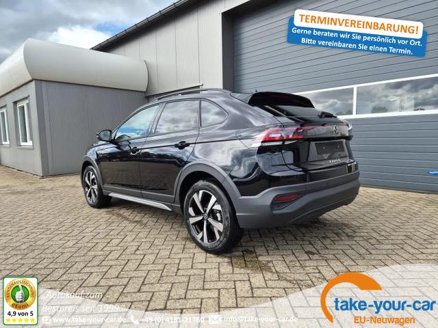 Volkswagen Taigo - 1.0 TSI 116PS DSG Life LED-Matrix-Scheinwerfer Klimaautomatik Sitzheizung PDC Rückf.Kamera 17-LM abged.Scheiben 2xKeyless DAB+ Bluetooth Touchscreen Apple CarPlay Android Auto Vorlauffahrzeug