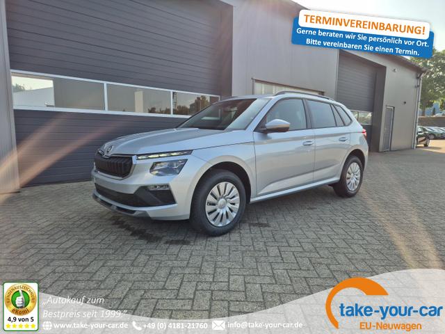 Skoda Kamiq - 1.0 TSI 115PS DSG Selection Matrix-LED Sitzheizung Garantieverlängerung Klimaautomatik Parksensoren Skoda-Radio drahtlos Apple CarPlay + Android Auto Digital Cockpit Tempomat abg.Scheiben Vorlauffahrzeug