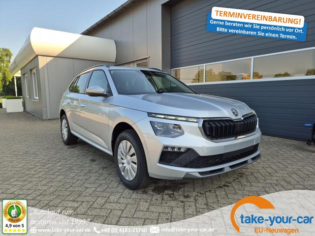 Skoda Kamiq - 1.0 TSI 115PS DSG Selection Matrix-LED Sitzheizung Garantieverlängerung Klimaautomatik Parksensoren Skoda-Radio drahtlos Apple CarPlay + Android Auto Digital Cockpit Tempomat abg.Scheiben Vorlauffahrzeug