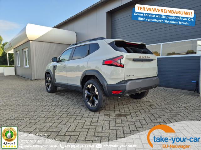 Dacia Duster - Extreme 4x4 130PS 1.2 TCe 4x Kamera Lenkradheizung Sitzheizung Klimaautomatik Teil-Leder elektr.Parkbremse Bluetooth Apple Carplay Android Auto PDC v+h 2xKeyless 18-LM Ganzj.Reifen Vorlauffahrzeug