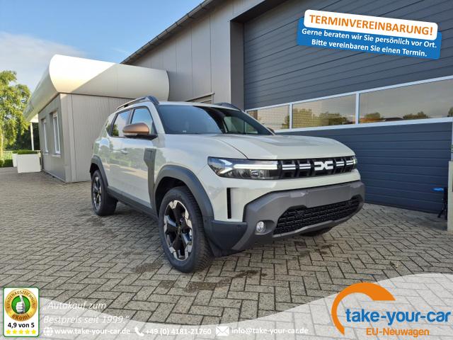 Dacia Duster - Extreme 4x4 130PS 1.2 TCe 4x Kamera Lenkradheizung Sitzheizung Klimaautomatik Teil-Leder elektr.Parkbremse Bluetooth Apple Carplay Android Auto PDC v+h 2xKeyless 18-LM Ganzj.Reifen Vorlauffahrzeug