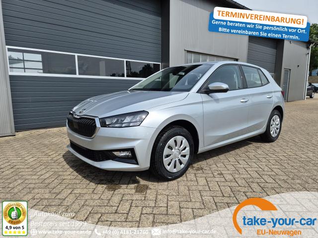 Skoda Fabia - 1.0 TSI 95PS Selection 5-türig Rückf.Kamera Parksensoren Sitzheizung Multifunktionslenkrad Klima Skoda-Radio Bluetooth Touchscreen Tempomat Nebelsch. Apple CarPlay + Android Auto Vorlauffahrzeug