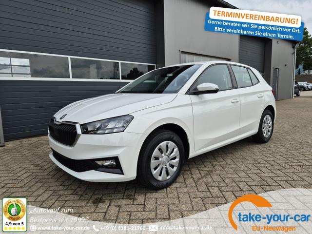 Skoda Fabia - 1.0 TSI 95PS Selection 5-türig Rückf.Kamera Parksensoren Sitzheizung Multifunktionslenkrad Klima Skoda-Radio Bluetooth Touchscreen Tempomat Nebelsch. Apple CarPlay + Android Auto Vorlauffahrzeug