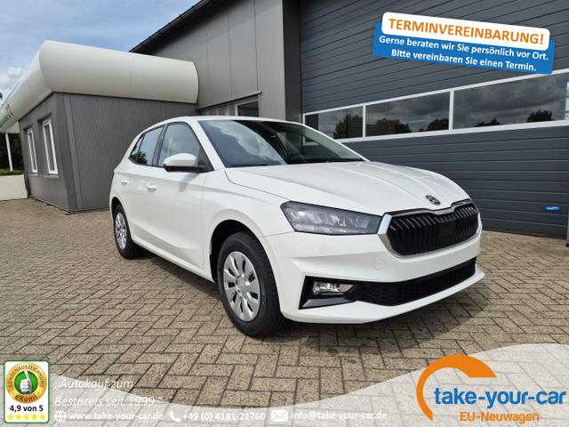 Skoda Fabia - 1.0 TSI 95PS Selection 5-türig Rückf.Kamera Parksensoren Sitzheizung Multifunktionslenkrad Klima Skoda-Radio Bluetooth Touchscreen Tempomat Nebelsch. Apple CarPlay + Android Auto Vorlauffahrzeug