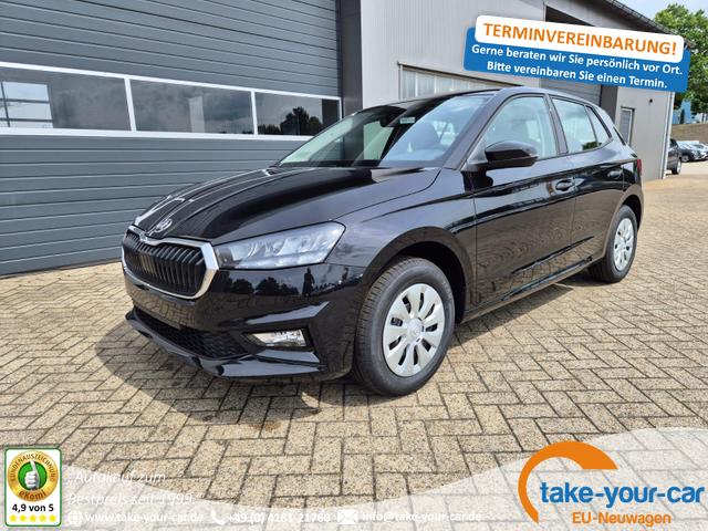 Skoda Fabia - 1.0 TSI 115PS DSG Selection 5-türig Rückf.Kamera Parksensoren Sitzheizung Multifunktionslenkrad Klima Skoda-Radio Bluetooth Touchscreen Tempomat Nebelsch. Apple CarPlay + Android Auto Vorlauffahrzeug