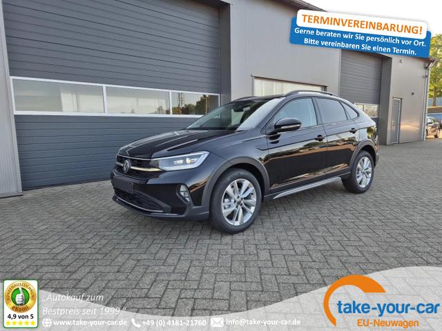 Volkswagen Taigo - 1.0 TSI 116PS DSG Life LED-Matrix-Scheinwerfer Klimaautomatik Sitzheizung PDC Rückf.Kamera 17-LM abged.Scheiben 2xKeyless DAB+ Bluetooth Touchscreen Apple CarPlay Android Auto Vorlauffahrzeug