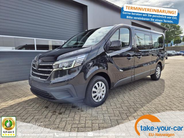 Renault Trafic - Combi L2 2.0 dCi 150PS Grand Evolution 9-Sitzer Rollstuhlrampe Rollstuhlsicherung Schiebetür l+r Klima v+h DAB Bluetooth Touchscreen Apple CarPlay Android Auto PDC Rückf.Kamera Vorlauffahrzeug