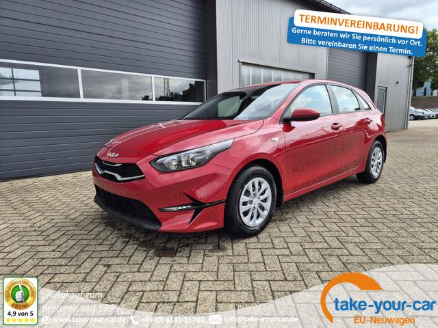 Kia Ceed - Vision 1.5 T-GDi 140PS Automatik Klimaautomatik Alarmanlage Sitzheizung Lenkradheizung Navi PDC Rückf.Kamera Bluetooth Touchscreen Apple CarPlay Android Auto Tempomat Vorlauffahrzeug