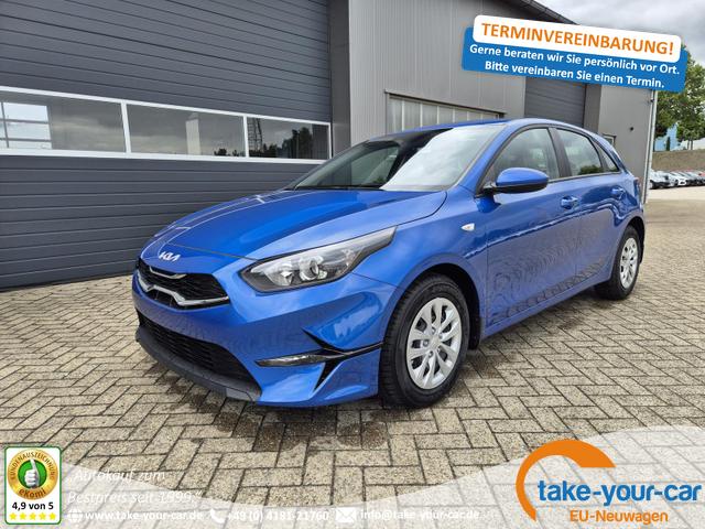 Kia Ceed - Vision 1.5 T-GDi 140PS Automatik Klimaautomatik Alarmanlage Sitzheizung Lenkradheizung Navi PDC Rückf.Kamera Bluetooth Touchscreen Apple CarPlay Android Auto Tempomat Vorlauffahrzeug