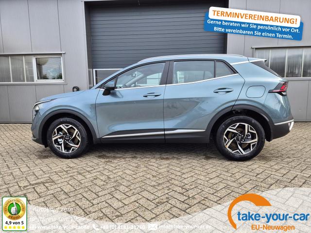 Kia Sportage - Vision 1.6 T-GDi MHEV 160PS Automatik Sitzheizung Lenkradheizung Klimaautomatik Navi Bluetooth Touchscreen Apple CarPlay Android Auto PDC v+h Rückf.Kamera Tempomat 17"LM Vorlauffahrzeug