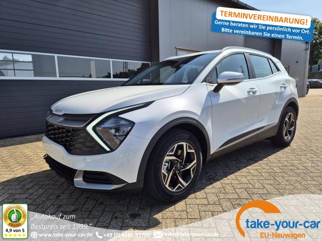 Kia Sportage - Vision 1.6 T-GDi MHEV 160PS Sitzheizung Lenkradheizung Klimaautomatik Navi Bluetooth Touchscreen Apple CarPlay Android Auto PDC v+h Rückf.Kamera Tempomat 17"LM Vorlauffahrzeug
