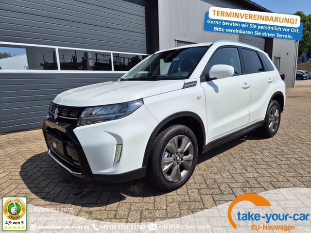 Suzuki Vitara - Comfort 129PS MHEV 1.4 Boosterjet Navi Klimaautomatik Sitzheizung ACC PDC Rückf.Kamera Suzuki-Radio Apple CarPlay Android Auto Touchscreen 2xKeyless 17-LM Vorlauffahrzeug