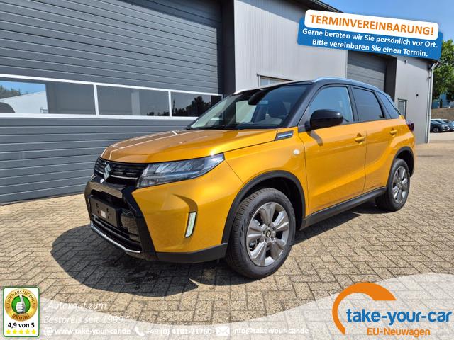 Suzuki Vitara - Comfort 129PS MHEV 1.4 Boosterjet Navi Klimaautomatik Sitzheizung ACC PDC Rückf.Kamera Suzuki-Radio Apple CarPlay Android Auto Touchscreen 2xKeyless 17-LM Vorlauffahrzeug