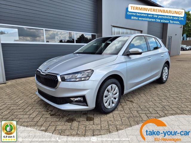 Skoda Fabia - 1.0 TSI 115PS DSG Selection 5-türig Rückf.Kamera Parksensoren Sitzheizung Multifunktionslenkrad Klima Skoda-Radio Bluetooth Touchscreen Tempomat Nebelsch. Apple CarPlay + Android Auto Vorlauffahrzeug