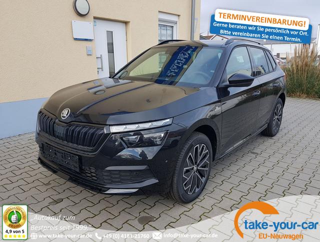 Skoda Kamiq - Monte Carlo 5J. Garantie AHK Elektr. Heckklappe Klimaauto Virt.Cockpit Matrix Kessy PDC v+h Vorlauffahrzeug