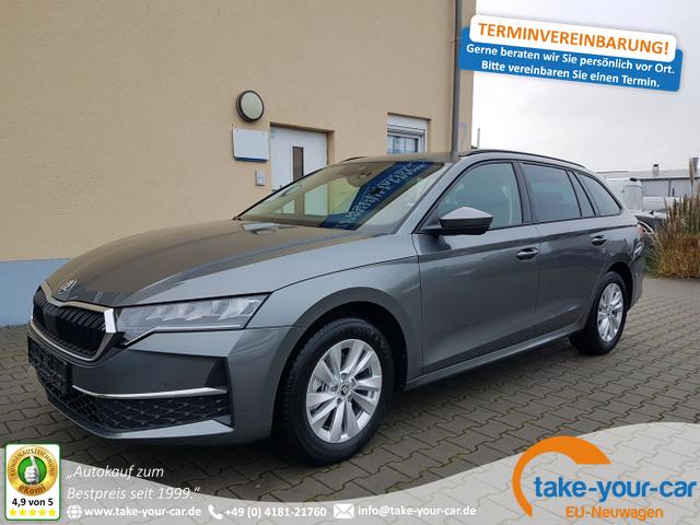 Skoda Octavia Combi - Selection NEUES MODELL AHK Klimaauto. PDC SHZ vorn Virt. Cockpit 17 Zoll LM ACC Sunset variabl. Ladeboden Vorlauffahrzeug