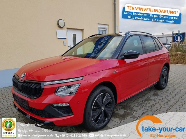 Skoda Kamiq - Monte Carlo 5J. Garantie AHK Klimaauto Virt.Cockpit Matrix Kessy PDC v+h Vorlauffahrzeug