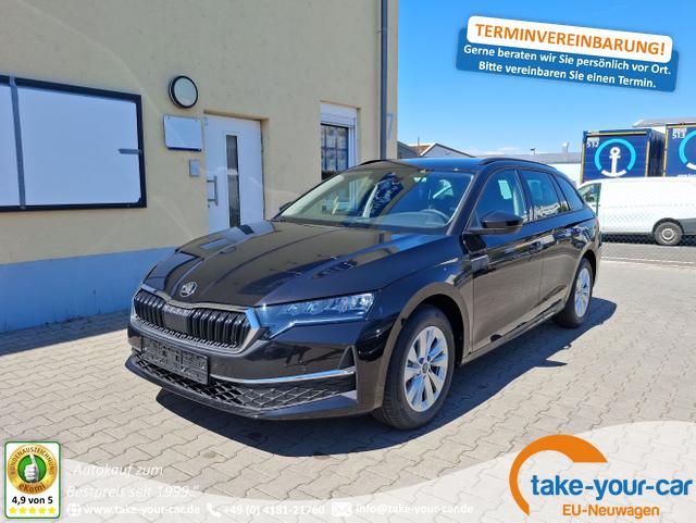Skoda Octavia Combi - Selection NEUES MODELL AHK Klimaauto. PDC SHZ vorn Virt. Cockpit 16 Zoll LM ACC Sunset variabl. Ladeboden Vorlauffahrzeug