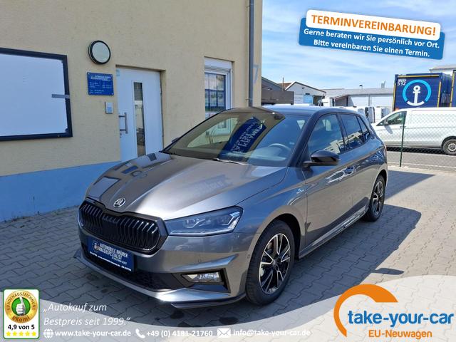 Skoda Fabia - Monte Carlo 5J. Garantie Kamera virt. Cockpit Klimaauto 16 Zoll LM Bi-LED Kessy Vorlauffahrzeug